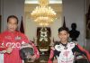 Begini Kesan Veda Ega usai Bertemu Jokowi pada Parade MotoGP Mandalika 2022