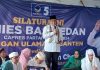 Datang ke Banten, Anies Disambut Teriakan Presiden dan Sholawat