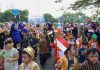 Ratusan Anak PAUD Ikuti Karnaval Kenakan Pakaian Khas Daerah