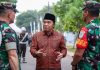 Pj Gubernur Sambut Wapres Ma’ruf Amin, Jelang Haul Akbar Syekh Nawawi Al Bantani ke 131