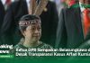 Ketua DPR Sampaikan Belasungkawa dan Desak Transparansi Kasus Affan Kurniawan