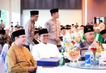 Pererat Sinergitas, Gubernur Andra Soni Hadiri Safari Ramadan di Polda Banten