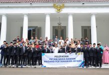 Gubernur Andra Soni Lepas 21 Petani Milenial, Ikuti Program Magang ke Negeri Sakura