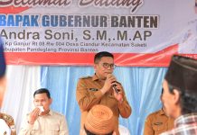 Gubernur Andra Soni Minta Dukungan Ulama, Program Presiden Perkuat Kesejahteraan Petani